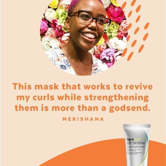 DevaCurl Deep Sea Repair & Strengthening Hair Mask - Picture 3 of 10